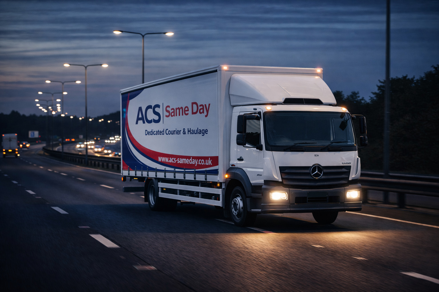 Dedicated truck transport direct delivery service